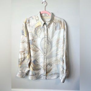 Hermes Vintage silk shirt